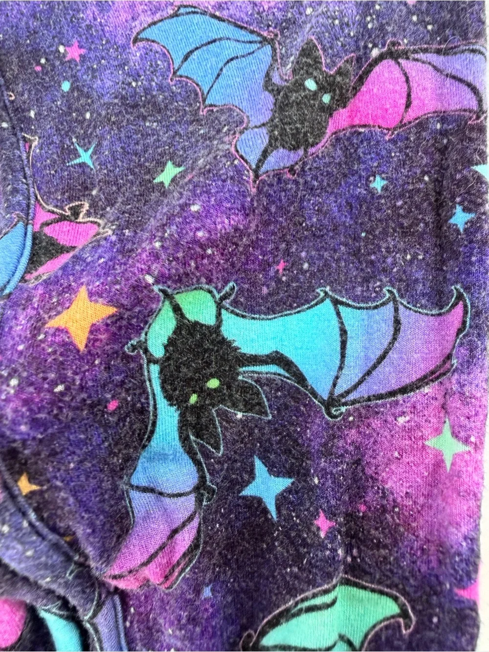 Bums & Roses Halloween Sleeper Pajamas Set of 2 Bats Pumpkins Fall
